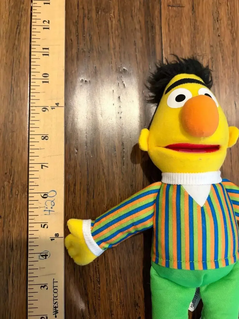 Hasbro Sesame Street Bert Plush Toy Stuffed Animal 2013
